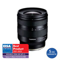 11-20mm F/2.8 ultrawide zoom lens for Sony E, front view with focus ring markings