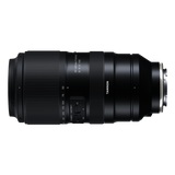 Black telephoto zoom lens with tactile ring and printed focal-length scale