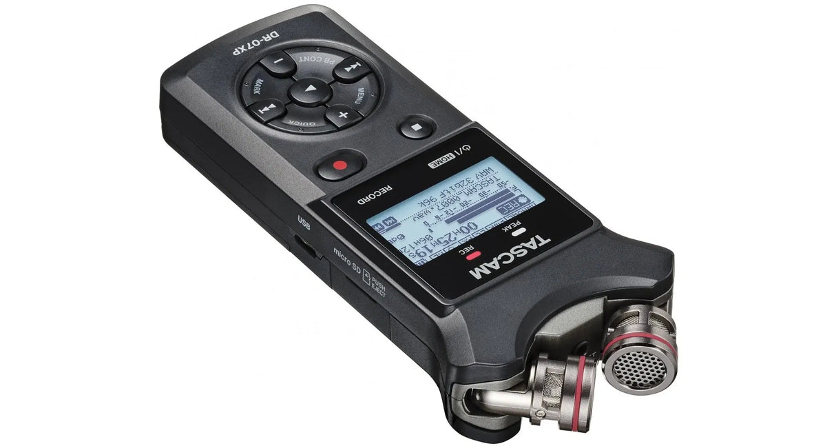 Tascam DR-07XP Recorder Audio Digital Stereo Interfata USB - View 3