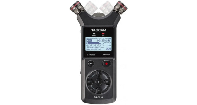 Tascam DR-07XP Recorder Audio Digital Stereo Interfata USB - View 1