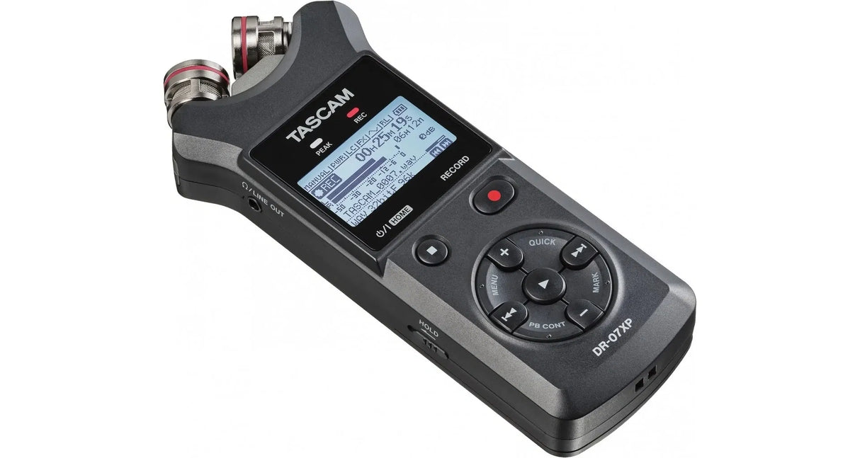 Tascam DR-07XP Recorder Audio Digital Stereo Interfata USB - View 5