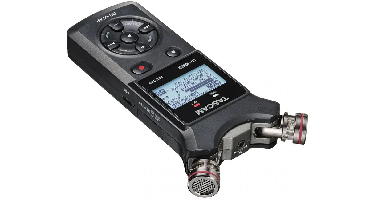 Tascam DR-07XP Recorder Audio Digital Stereo Interfata USB - View 2