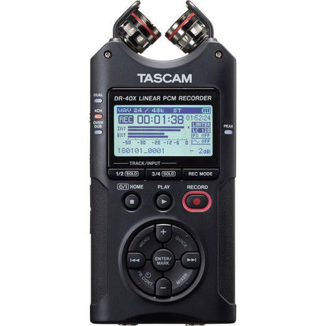 Tascam DR-40X Recorder Audio 4 Canale Interfata USB - View 2