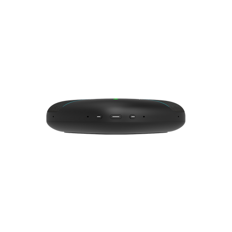 SONO speakerphone side profile showing button bar and port cluster