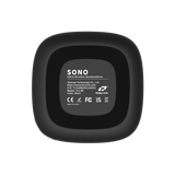SONO speakerphone back panel with model label and regulatory icons