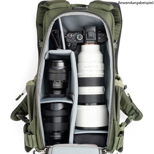 Think Tank MindShift BackLight Sprint rucsac foto slim 15L, Montane Green