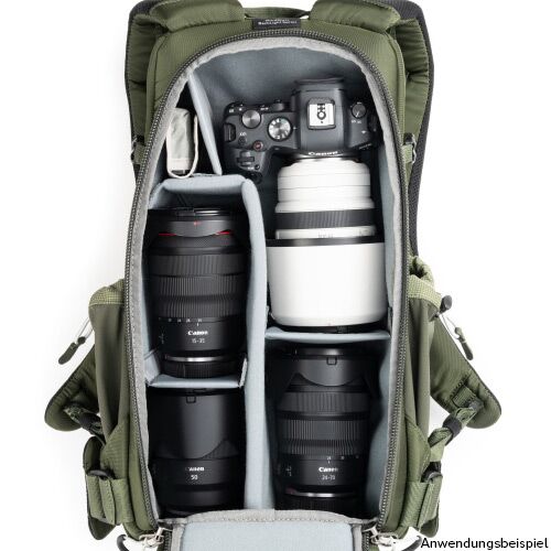 Think Tank MindShift BackLight Sprint rucsac foto slim 15L, Montane Green