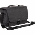 Think Tank Vision 15 photo messenger bag with flap and front pocket, dark olive/gray