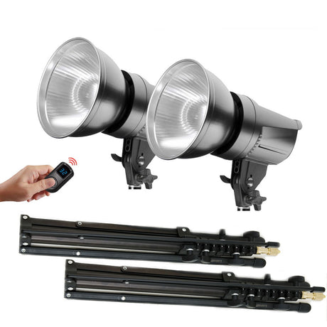Tolifo T-600BL Kit LED Bicolor 60W x 2 cu montura bowens - View 1