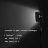 Tolifo PT-15B PRO II Lampa foto-video LED Bicolor 15W - View 5