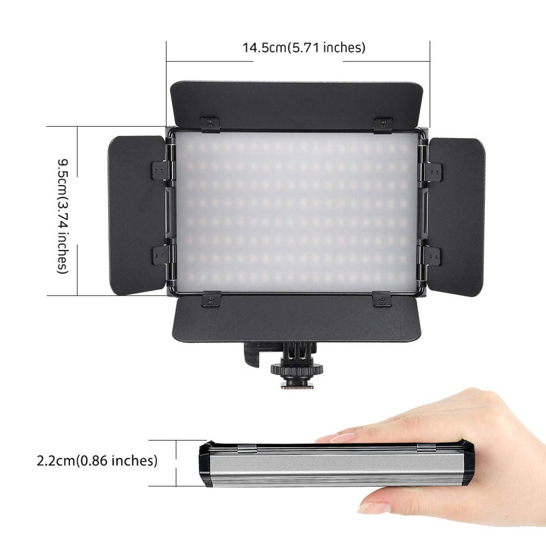 Tolifo PT-15B PRO II Lampa foto-video LED Bicolor 15W - View 1