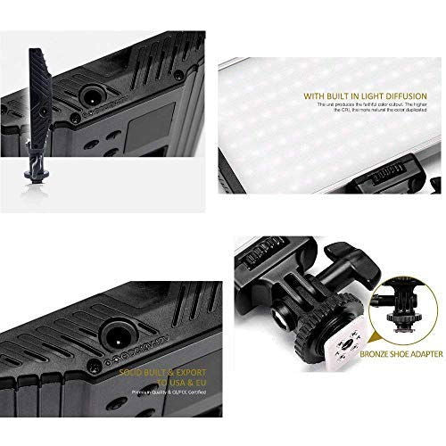 Tolifo PT-15B Lampa foto-video LED Bicolor 15W - View 5