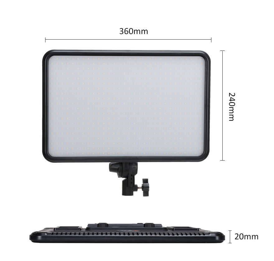 Tolifo PT-F60B LED Bicolor 60W UltraSlim Portabil cu stativ - View 4