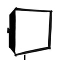 Tolifo softbox pătrat cu cadru negru, fără grilaj vizibil