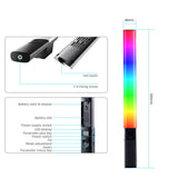 Tolifo ST-20B LED Bagheta Bicolor/RGB 56cm cu alimentator si telecomanda - View 4