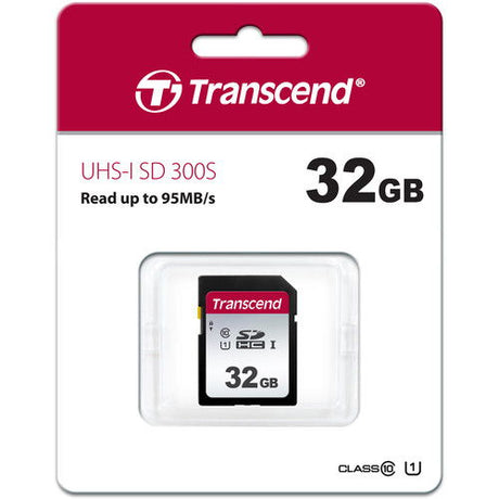 Transcend Silver 300S SD UHS-I U3 (V30) R95/W45 32GB - View 2