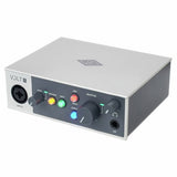 Volt 1 audio interface with front input, gain knobs, monitor controls, and status LEDs