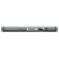Videohub CleanSwitch 12x12 6G-SDI router front panel with buttons and status display