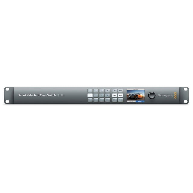 Blackmagic Design Smart Videohub CleanSwitch 12 x 12 6G-SDI router - View 1