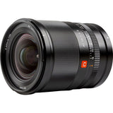 13mm f/1.4 AF STM lens for Nikon Z, side view with ridged focus/aperture ring