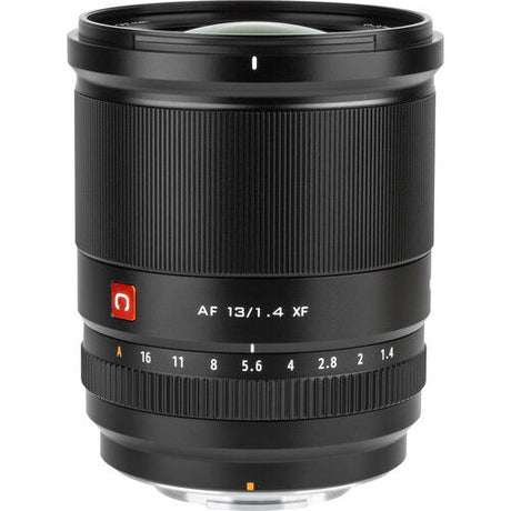 13mm f/1.4 AF lens for Fujifilm X, rear mount end and engraved focal scale