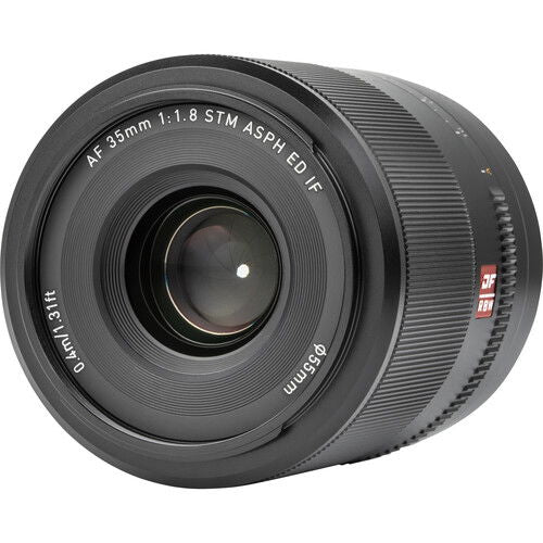 AF 35mm f/1.8 Z lens for Nikon Z, front element and engraved text, black
