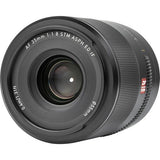 AF 35mm f/1.8 Z lens for Nikon Z, front element and engraved text, black