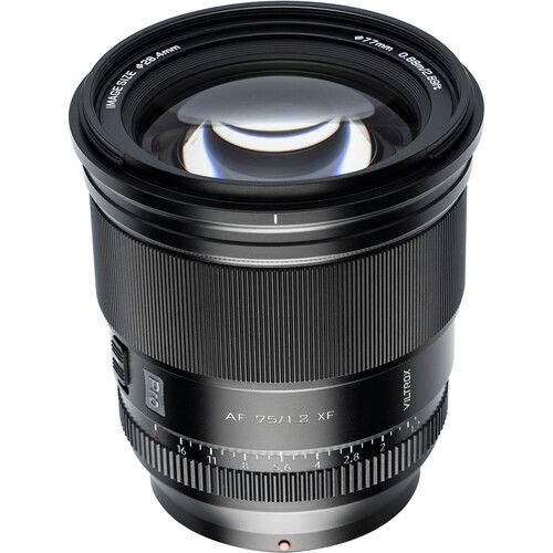 Viltrox 75mm f/1.2 AF obiectiv pentru FujiFilm X - View 1