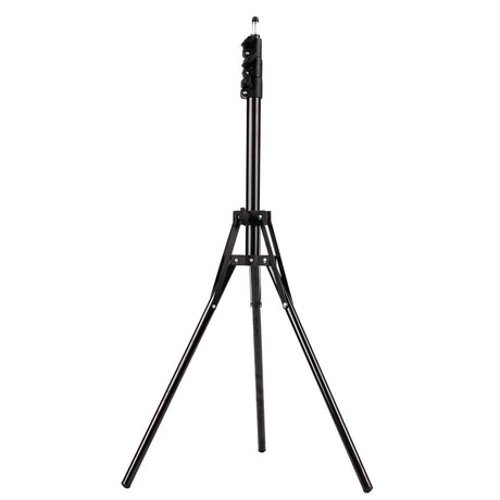 Compact tripod 195cm, black three-leg base and raised column