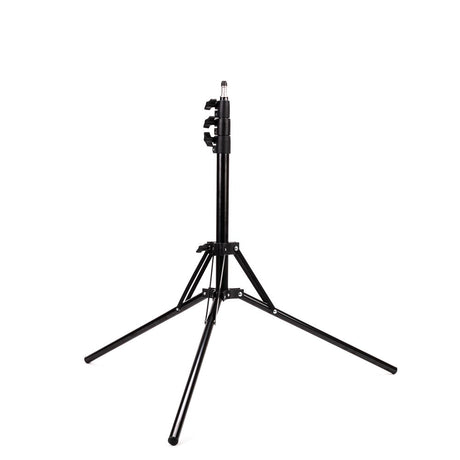 Compact tripod 195cm, angled view of central column and support arms