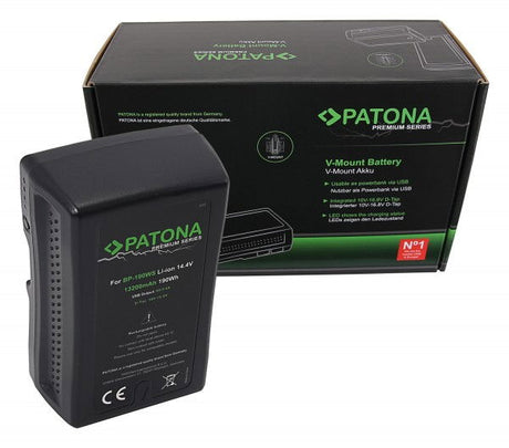 Patona Acumulator V-Mount BP-190WS - View 4