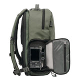 Wandrd PRVKE Zip Photo Bundle 21L rucsac foto minimalist, laptop 16", Wasatch Green