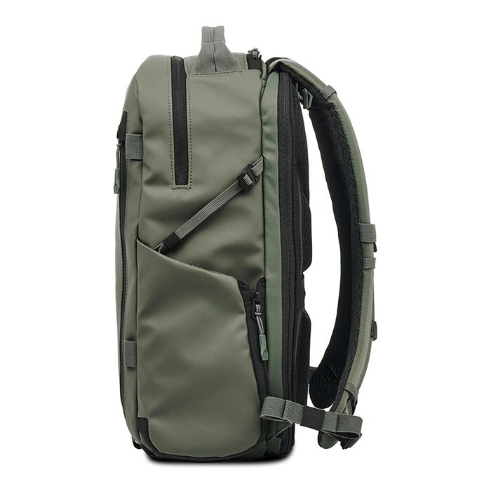 Wandrd PRVKE Zip Photo Bundle 21L rucsac foto minimalist, laptop 16", Wasatch Green