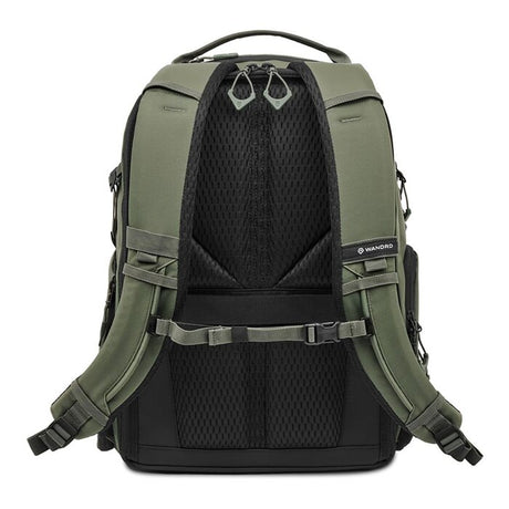 Rucsac foto verde Wasatch, panou spate ventilat si curele de umăr Wandrd.