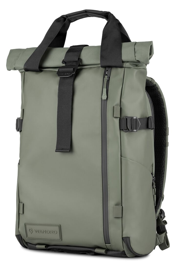 Wandrd PRVKE Photo Bundle 21L rucsac foto, expandabil 25L, laptop 16", Wasatch Green