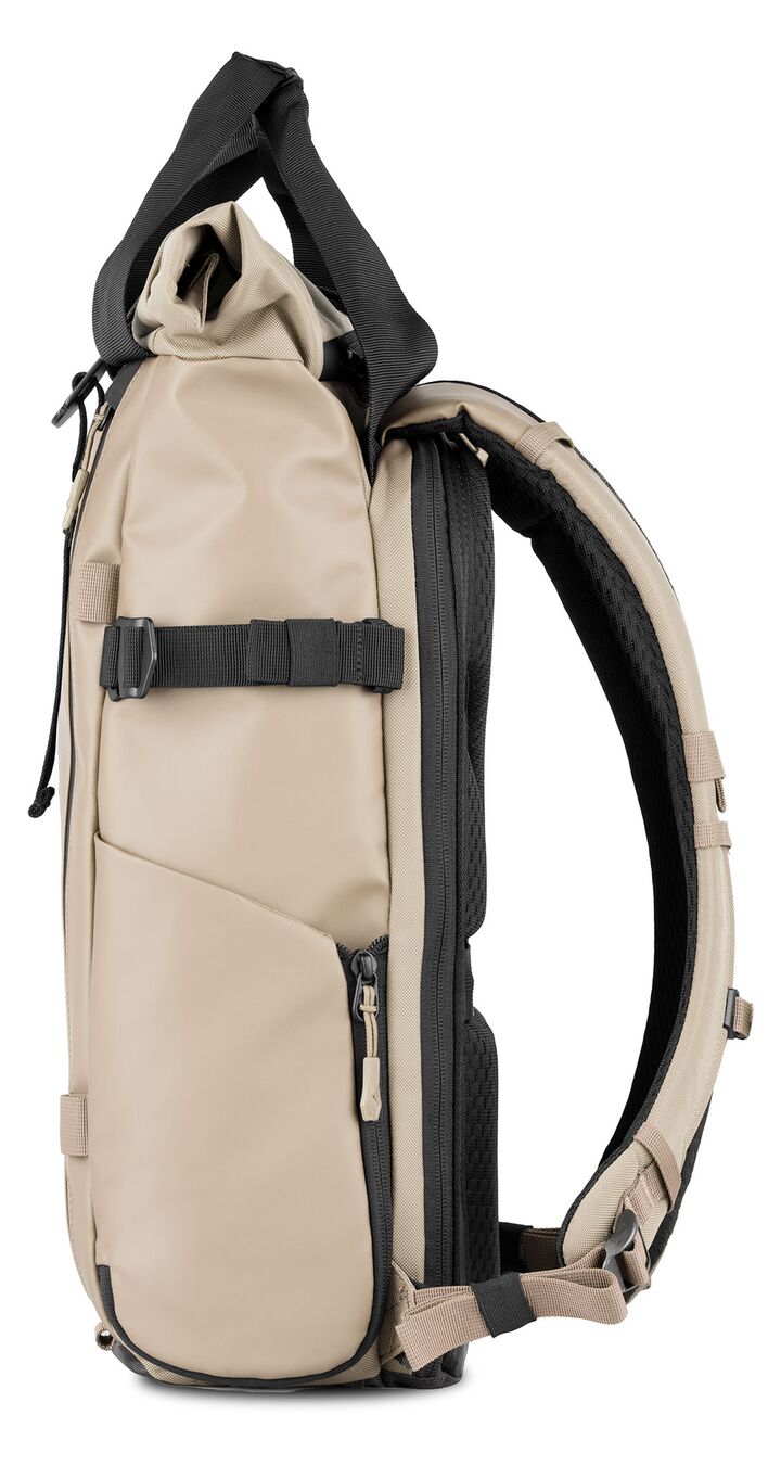 Wandrd PRVKE Photo Bundle 21L rucsac foto, expandabil 25L, laptop 16", Yuma Tan