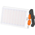 FiveRay M40 Lumina LED panel light with side controls and clamp mount