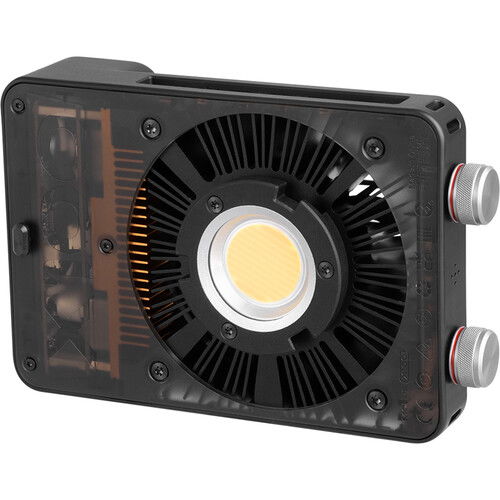 Lanternă LED portabilă Zhiyun MOLUS X100, cap cu ventilator și lentilă albă