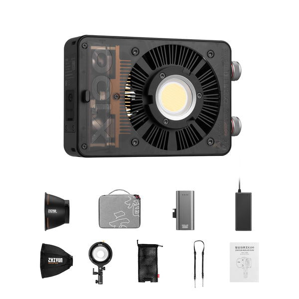 Zhiyun MOLUS X100 Bi-Color PRO LED Portabil 100W - View 2