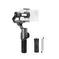 Smooth 5S smartphone gimbal stabilizer with built-in LED, phone holder and handle