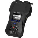 H1 XLR portable recorder front panel with LCD display and menu/record controls