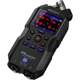 Recorder audio portabil Zoom H4essential cu ecran color, buton roșu de înregistrare