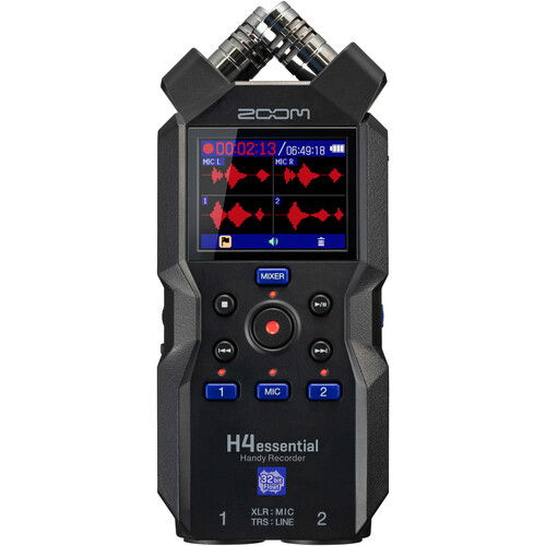 Zoom H4essential 4-Track 32-bit Float Audio Recorder portabil - View 1