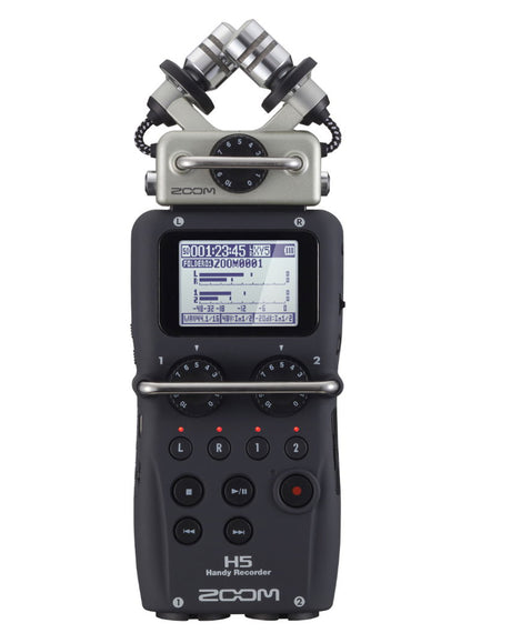 Zoom H5 Recorder audio cu 4 canale si microfoane built-in X/Y - View 2