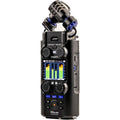 H5 Studio handheld audio recorder with dual top microphones and front color display