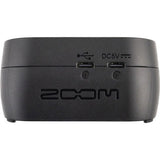 PodTrak P2 rear view with DC 5V power input and two USB ports