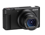 Cameră compactă SONY cu obiectiv ZEISS, corp negru