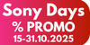 Sony days 15-31 oct